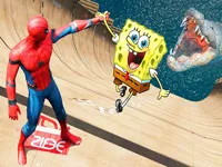 Super spongebob spiderman image