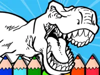 Coloring Dinos For Kids image