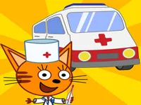 Kid Cats Animal Doctor Games Cat Game image