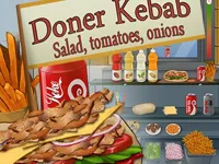 Doner Kebab : Salad Tomatoes Onions image